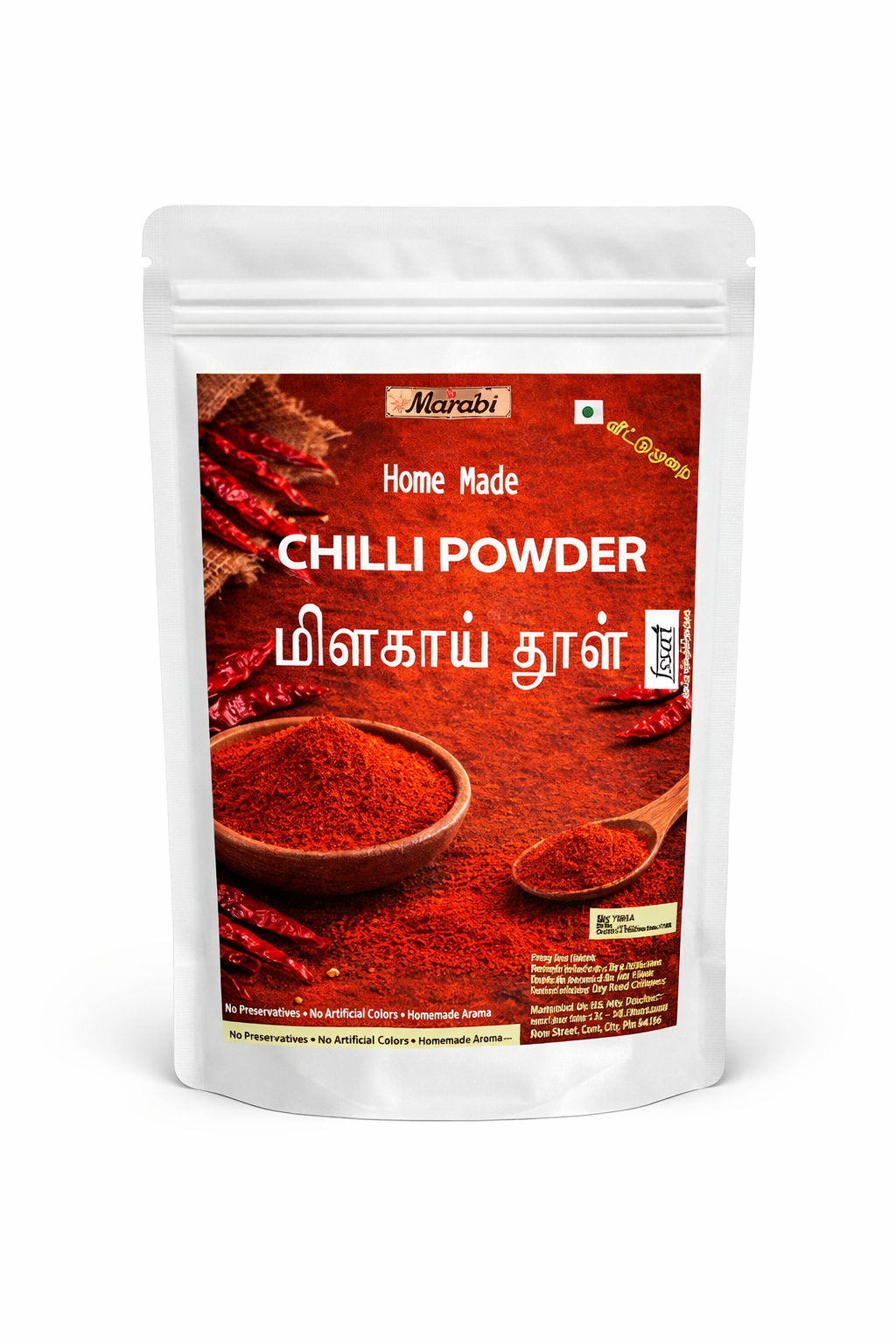 Homemade Pure Chilli Powder |Milagai Thool