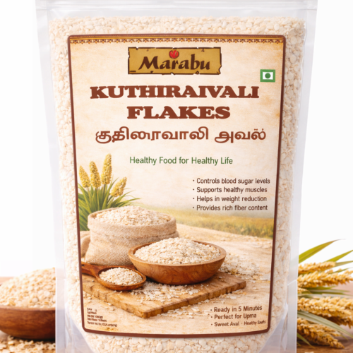 Kuthiraivali Flakes | Aval