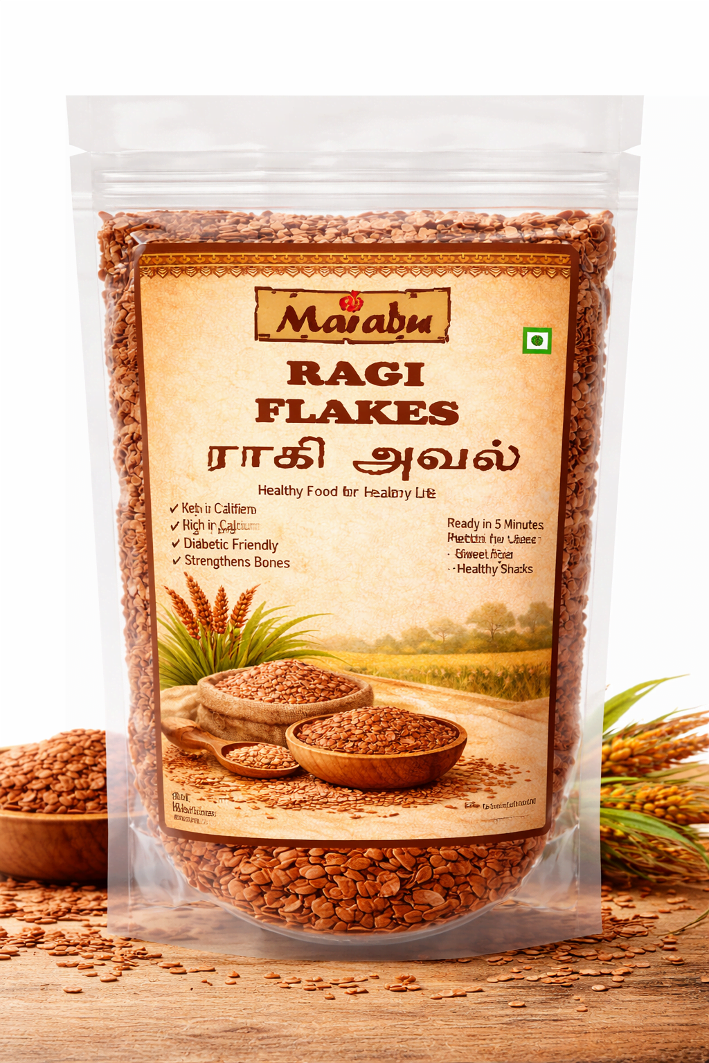 Ragi Flakes | Aval